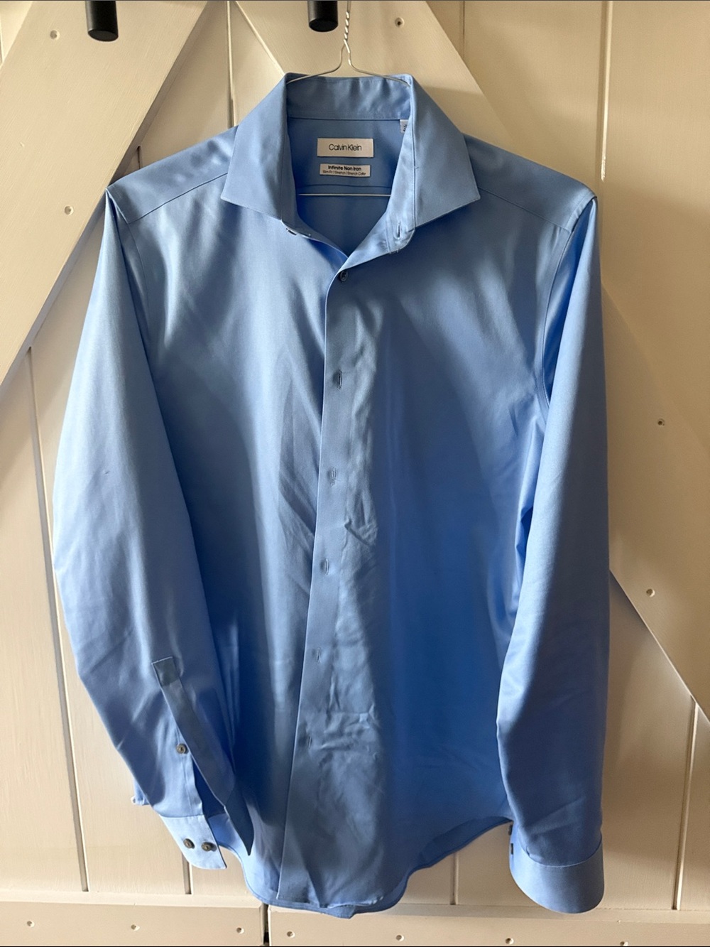 Calvin Klein Men's Sky Blue Dress Shirt